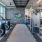 a gym with exercise equipment