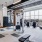 a gym with exercise equipment